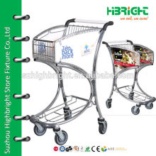 airport shopping trolley for duty free store